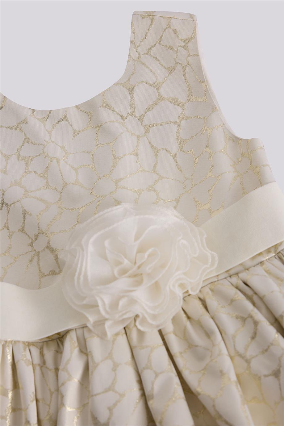 Tyess Kız Çocuk Gold ElbiseTyess Kız Çocuk Gold Elbise