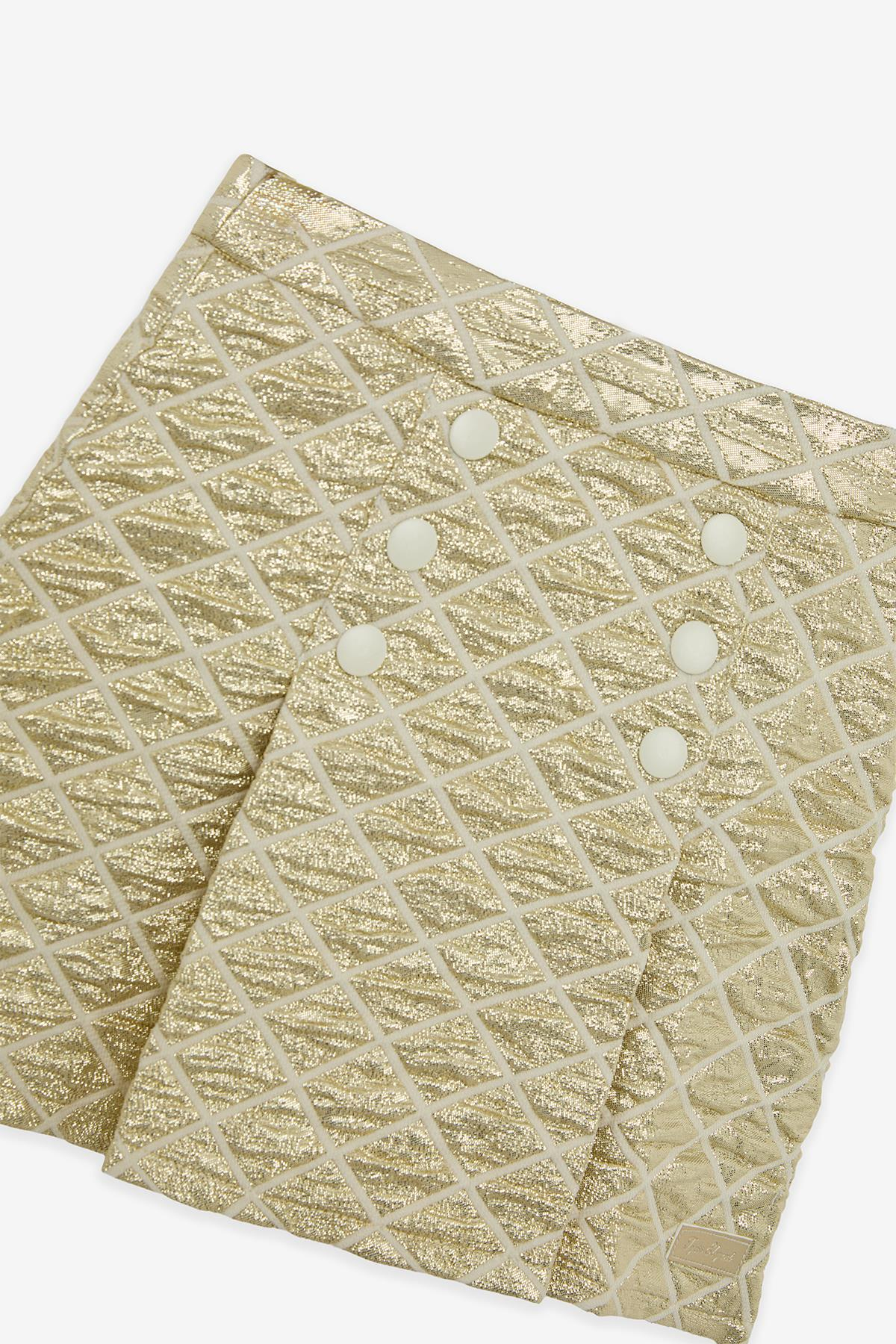 Tyess Girl Gold SkirtTyess Girl Gold Skirt