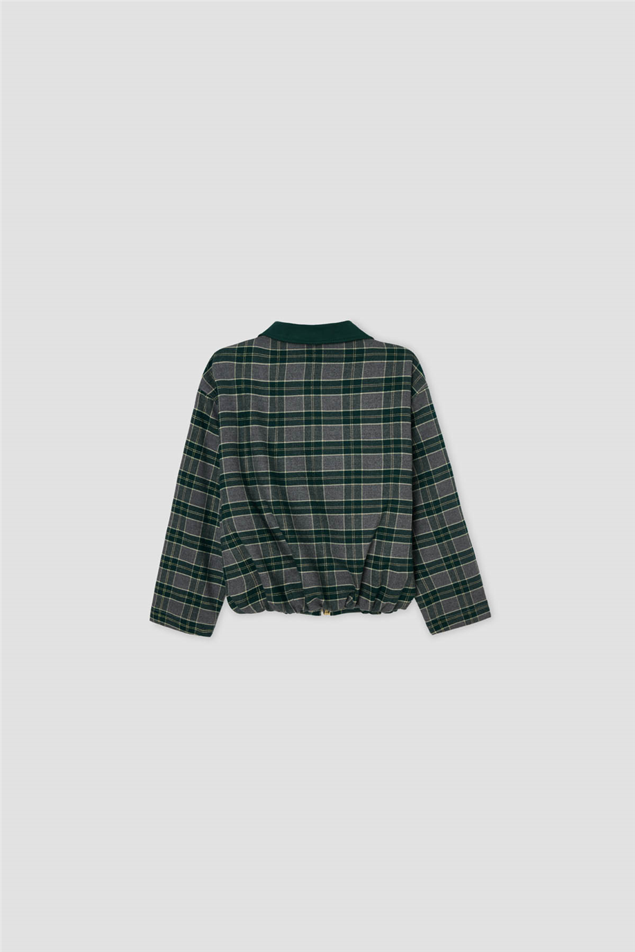Tyess Kız Çocuk Gömlek Yaka Oversize Ekose CeketTyess Kız Çocuk Gömlek Yaka Oversize Ekose Ceket
