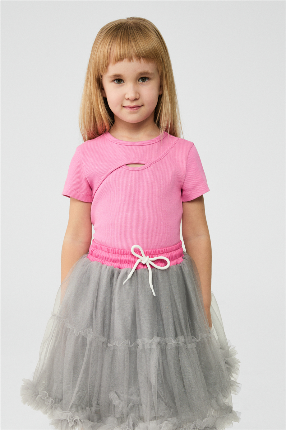 Tyess Girl Grey SkirtTyess Girl Grey Skirt