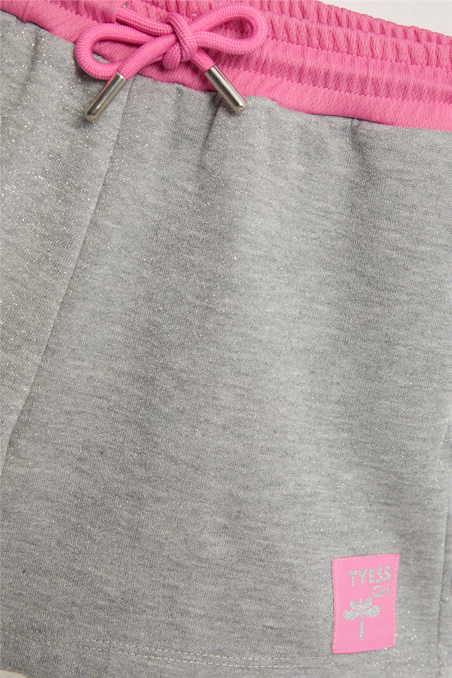 Tyess Girl Grey ShortsTyess Girl Grey Shorts