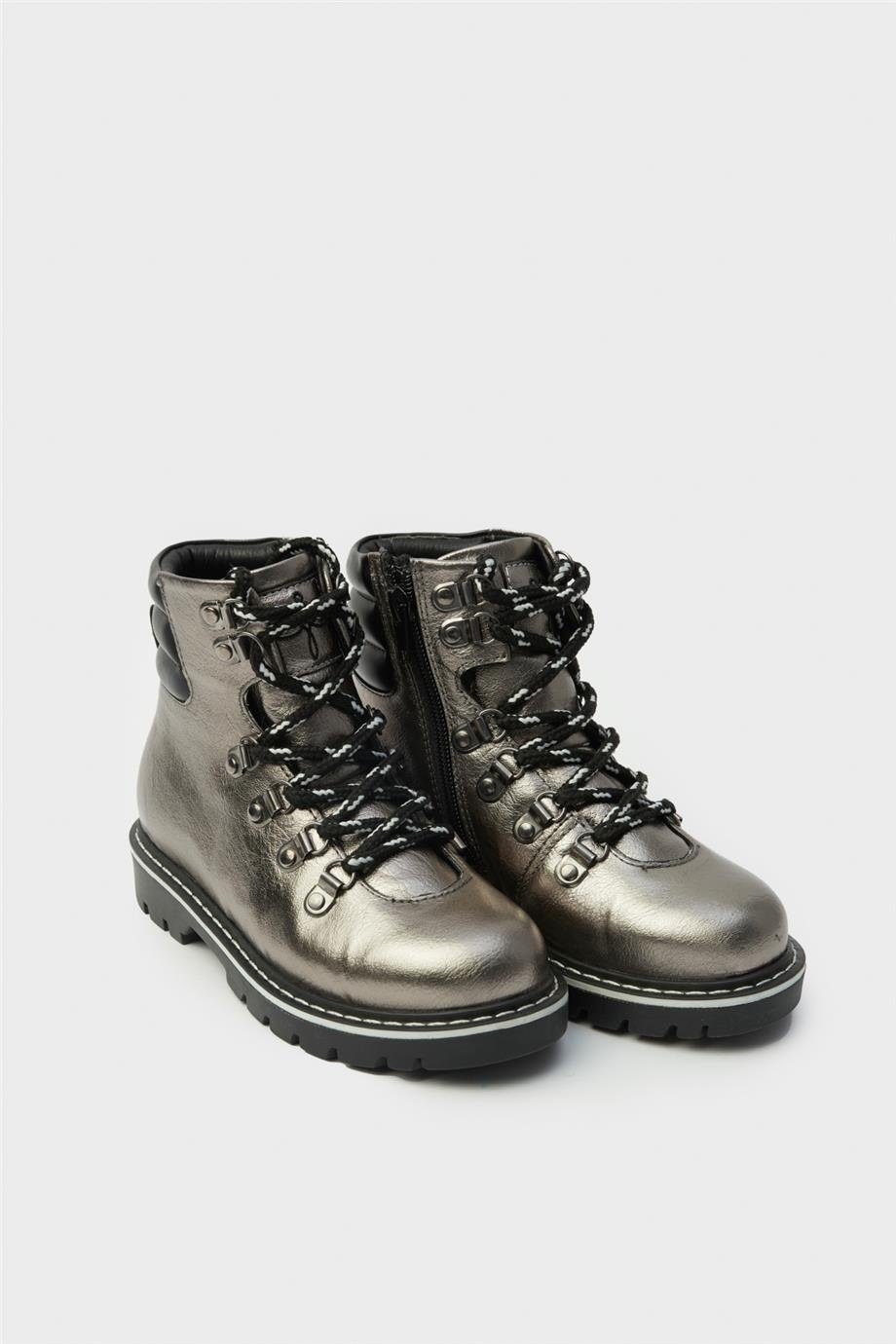 Tyess Kız Çocuk Gümüş Bot