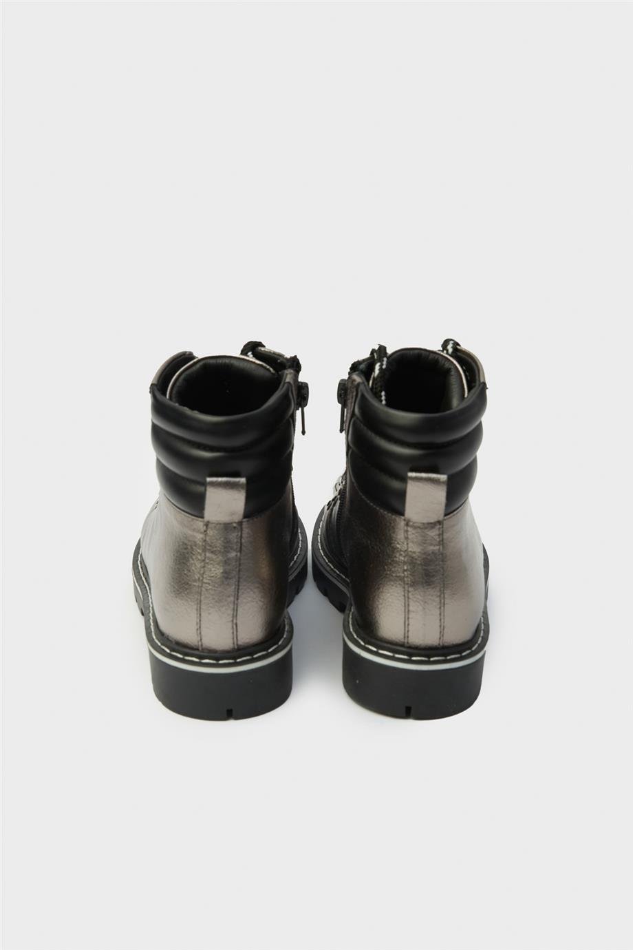 Tyess Kız Çocuk Gümüş Bot