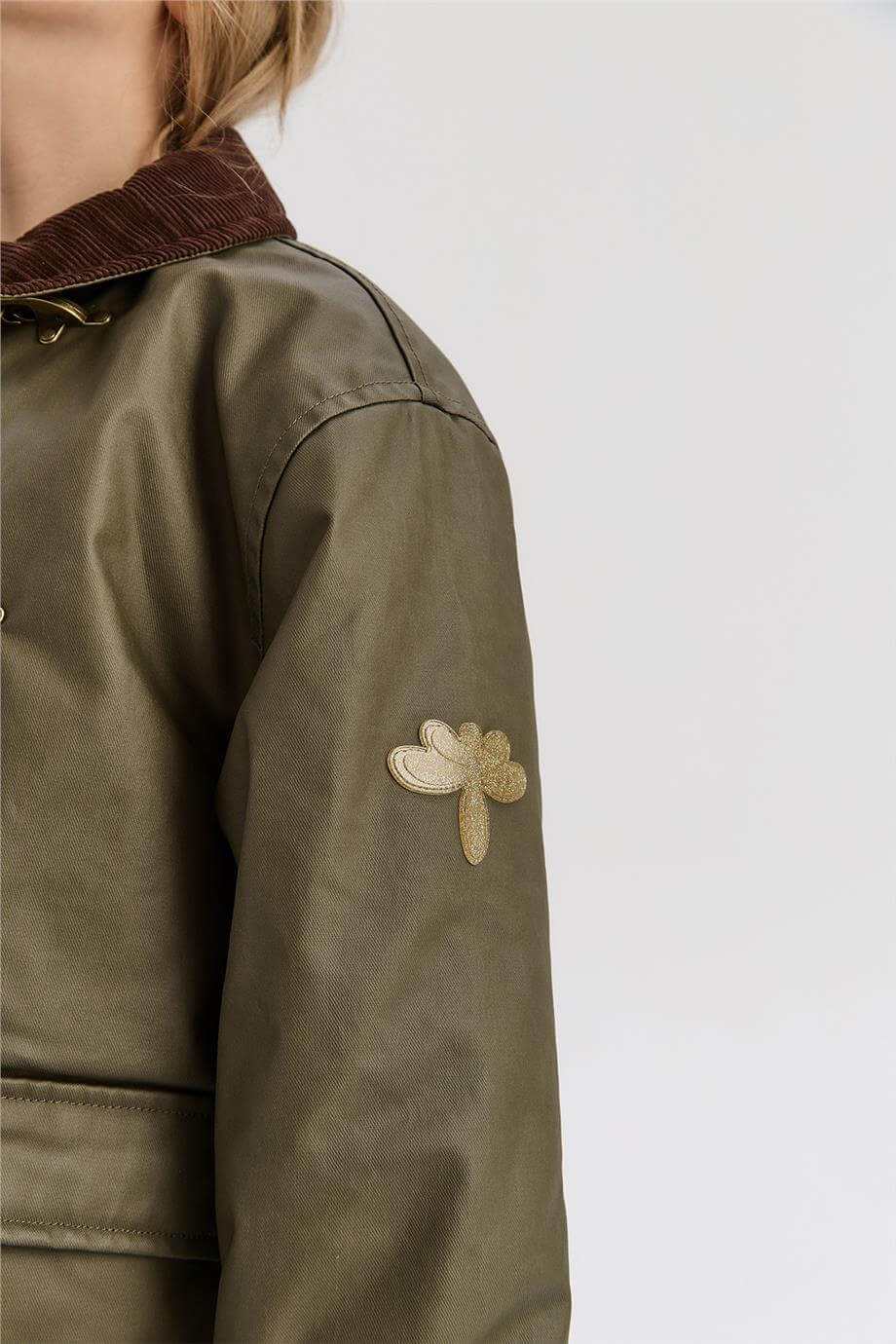 Tyess Kız Çocuk Haki MontTyess Kız Çocuk Haki Mont