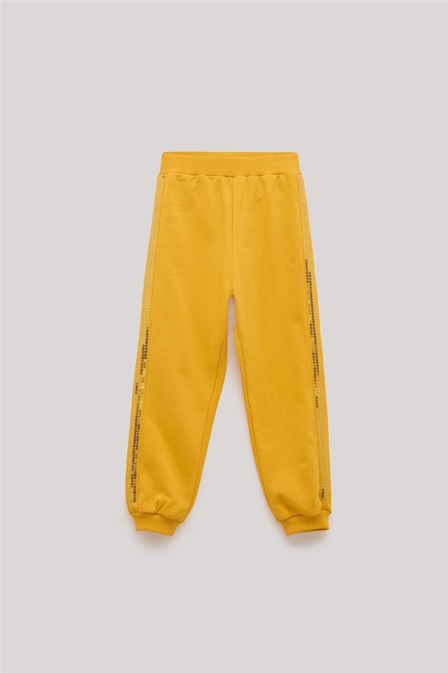 Tyess Kız Çocuk Hardal Eşofman Altı