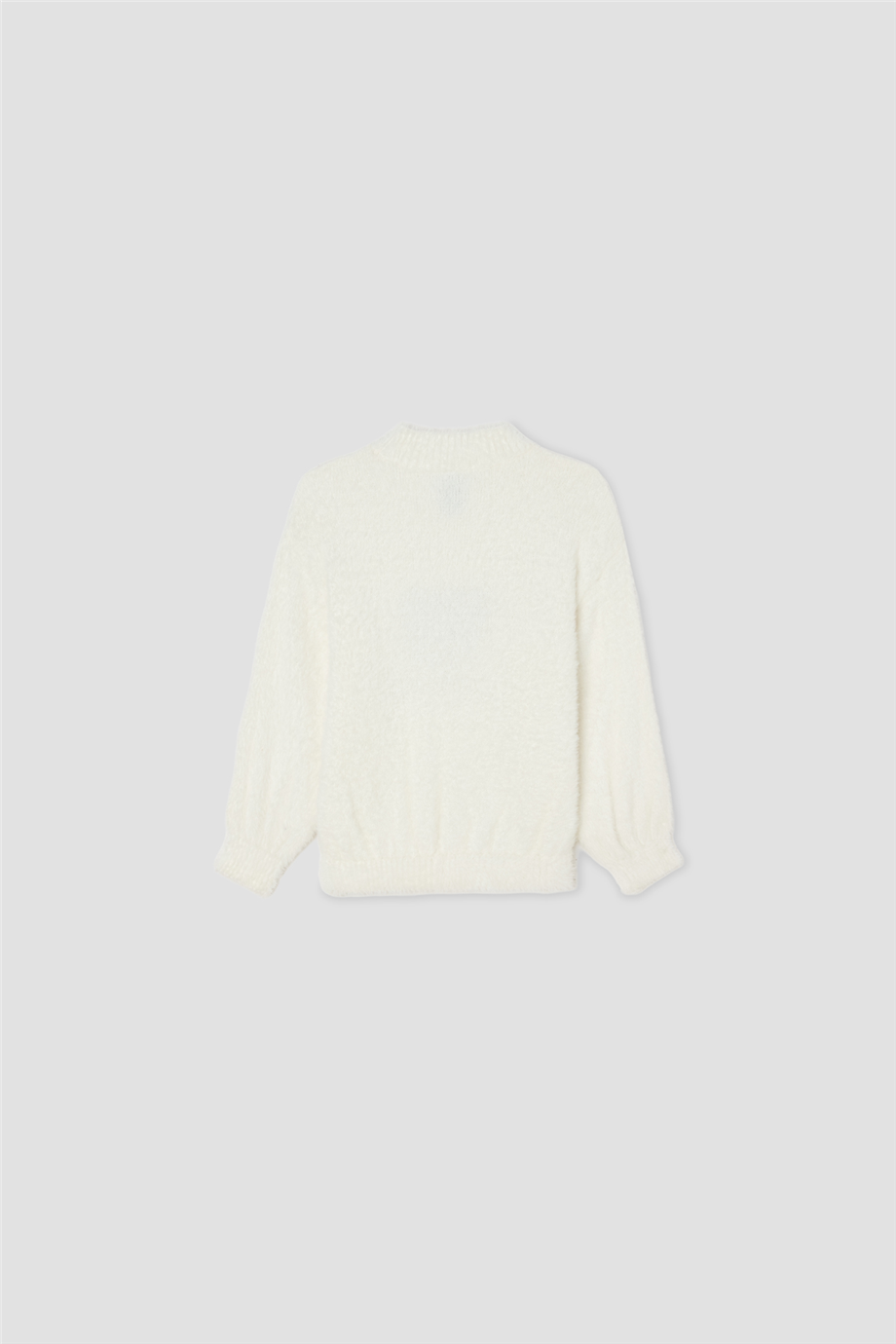 Tyess Girls Jacquard Patterned Mock Neck SweaterTyess Girls Jacquard Patterned Mock Neck Sweater