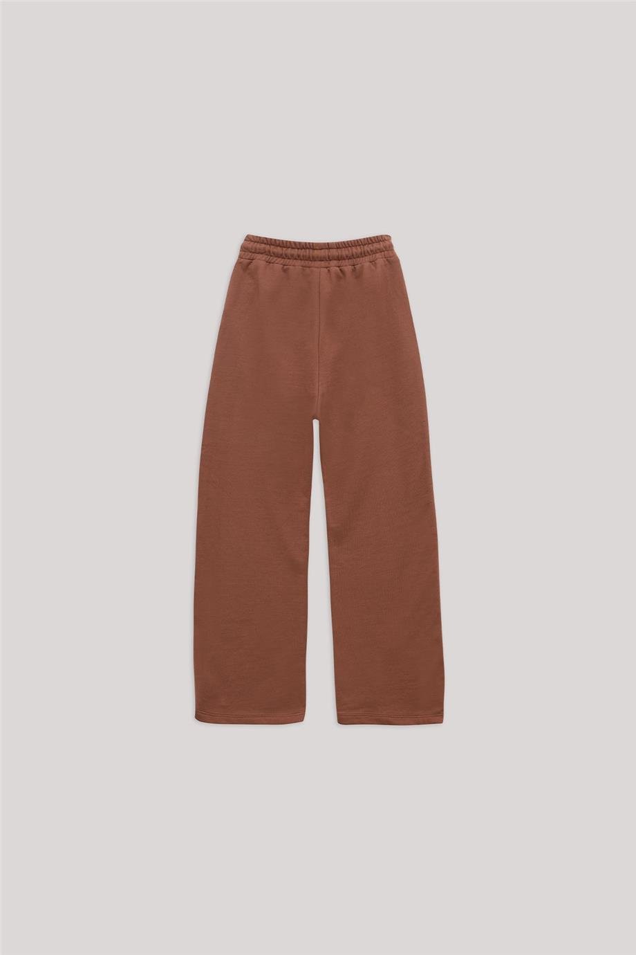 Tyess Kız Çocuk Kahverengi Eşofman Altı