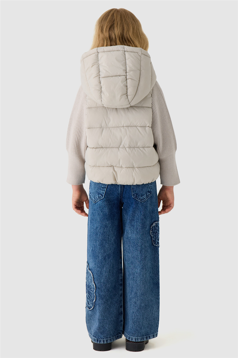 Tyess Kız Çocuk Kapüşonlu Oversize MontTyess Kız Çocuk Kapüşonlu Oversize Mont