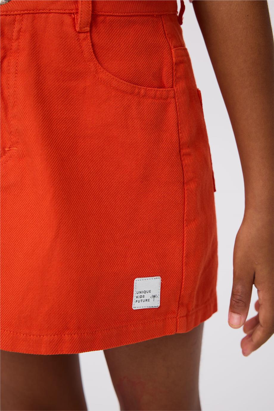 Tyess Kız Çocuk Kırmızı EtekTyess Kız Çocuk Kırmızı Etek