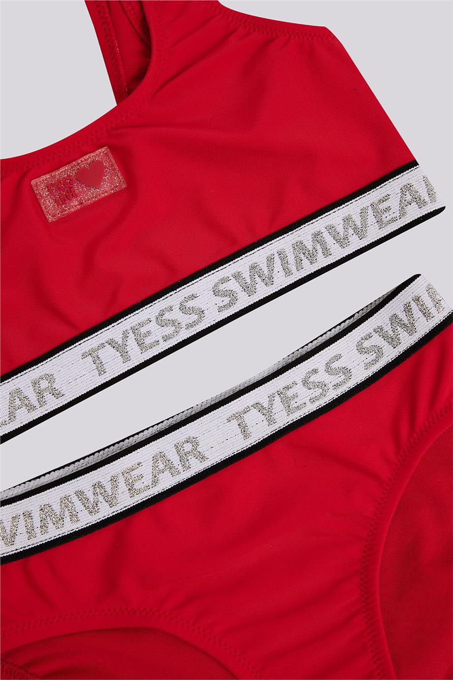 Tyess Girl Red Swimsuit Tyess Girl Red Swimsuit 