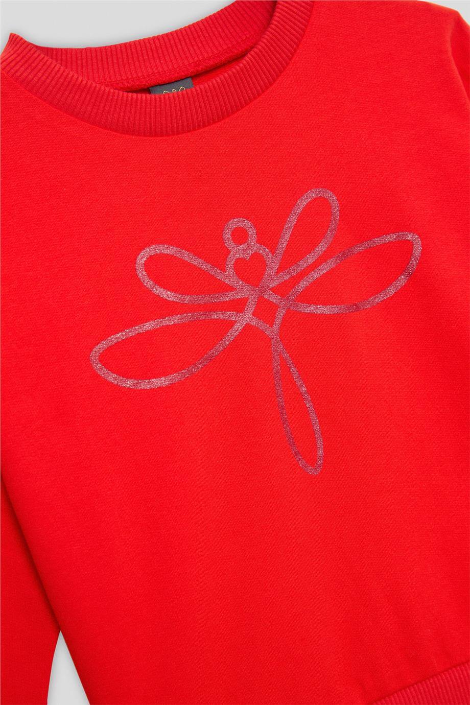 Tyess Girl Red SweatshirtTyess Girl Red Sweatshirt