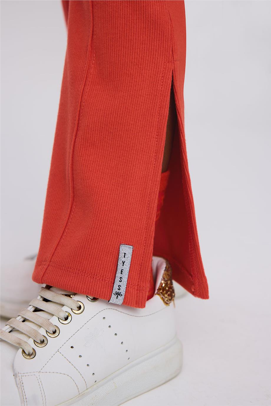 Tyess Kız Çocuk Kırmızı TaytTyess Kız Çocuk Kırmızı Tayt