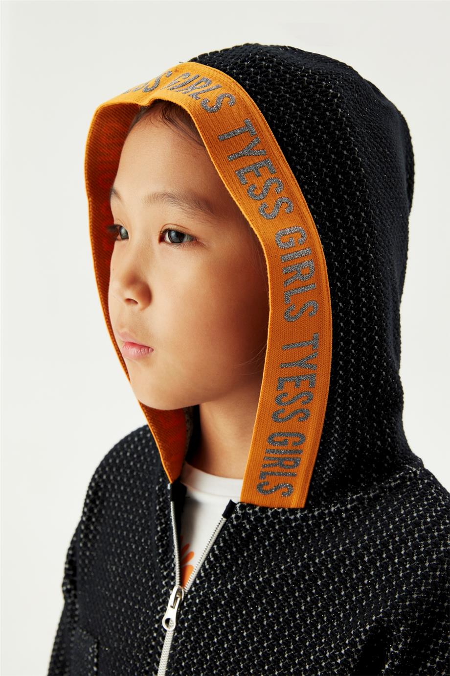 Tyess Kız Çocuk Lacivert Eşofman Üstü