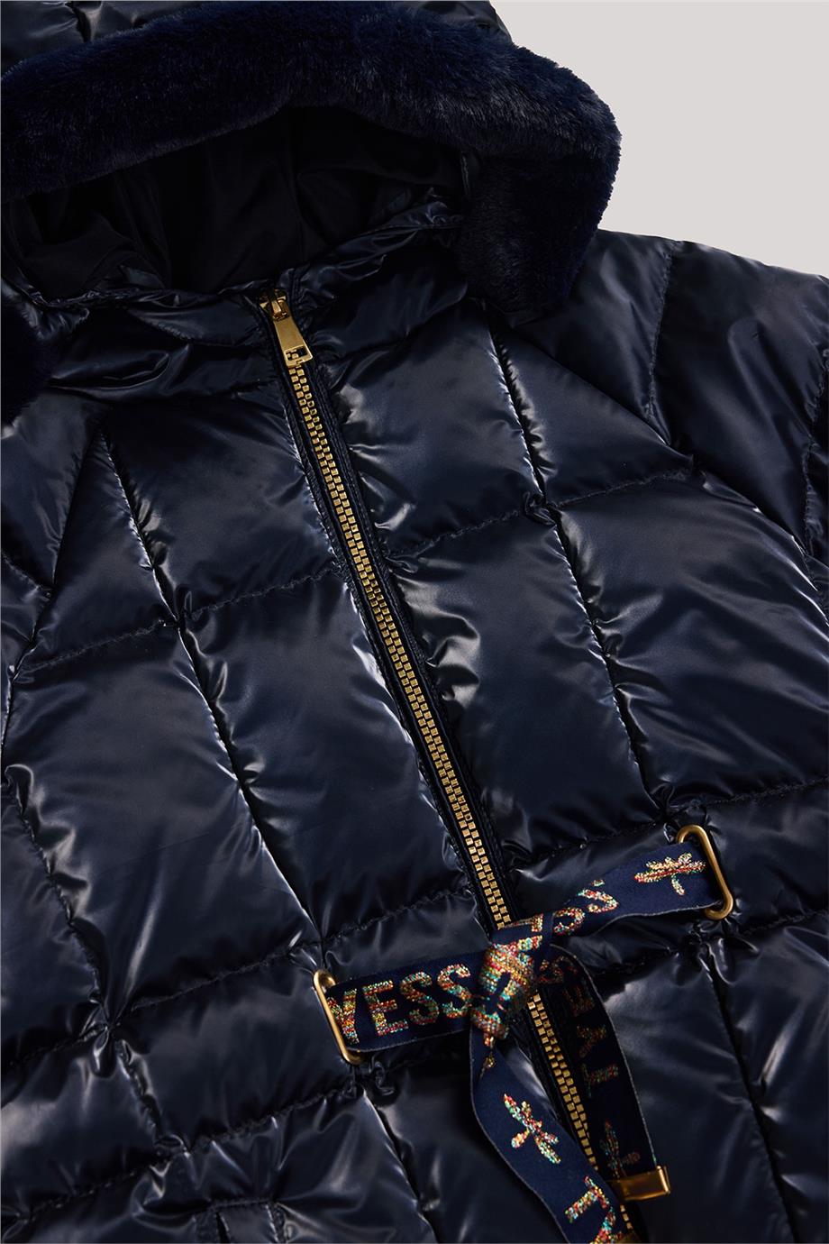 Tyess Kız Çocuk Lacivert Mont