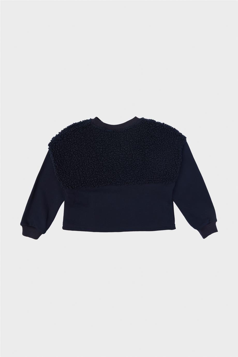 Tyess Kız Çocuk Lacivert Sweatshirt