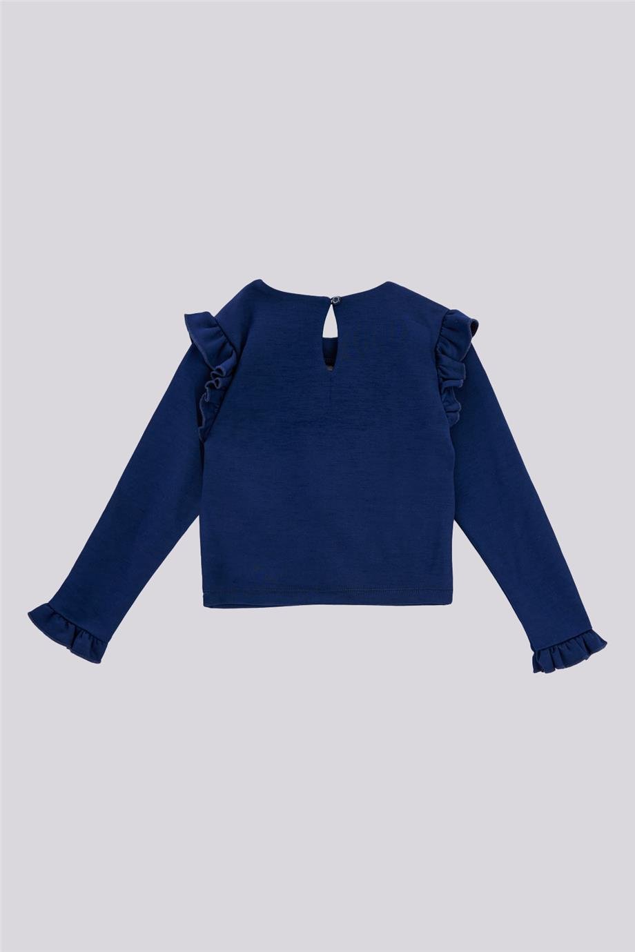 Tyess Kız Çocuk Lacivert TshirtTyess Kız Çocuk Lacivert Tshirt