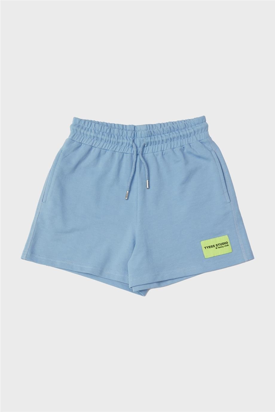 Tyess Kız Çocuk Mavi Şort