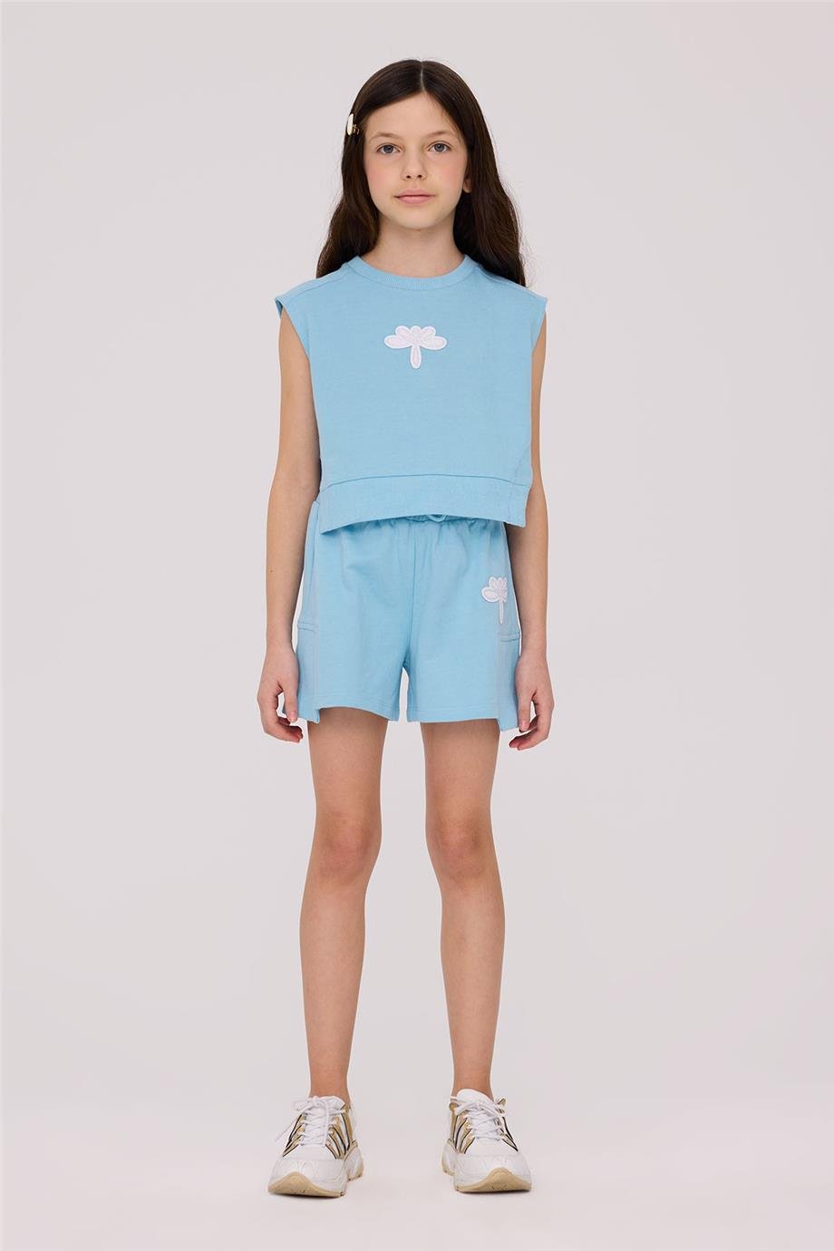 Tyess Girl Blue ShortsTyess Girl Blue Shorts