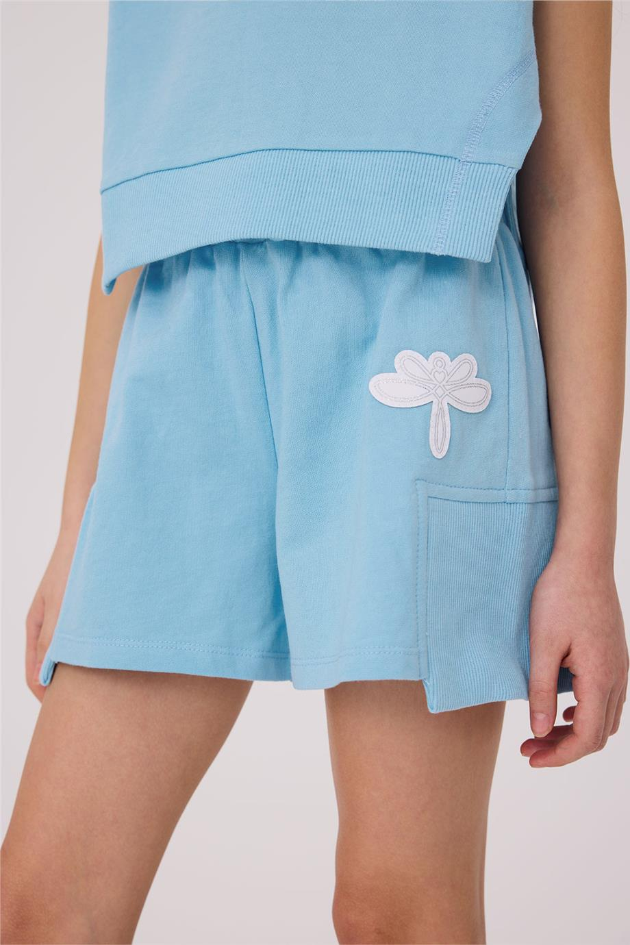 Tyess Girl Blue ShortsTyess Girl Blue Shorts