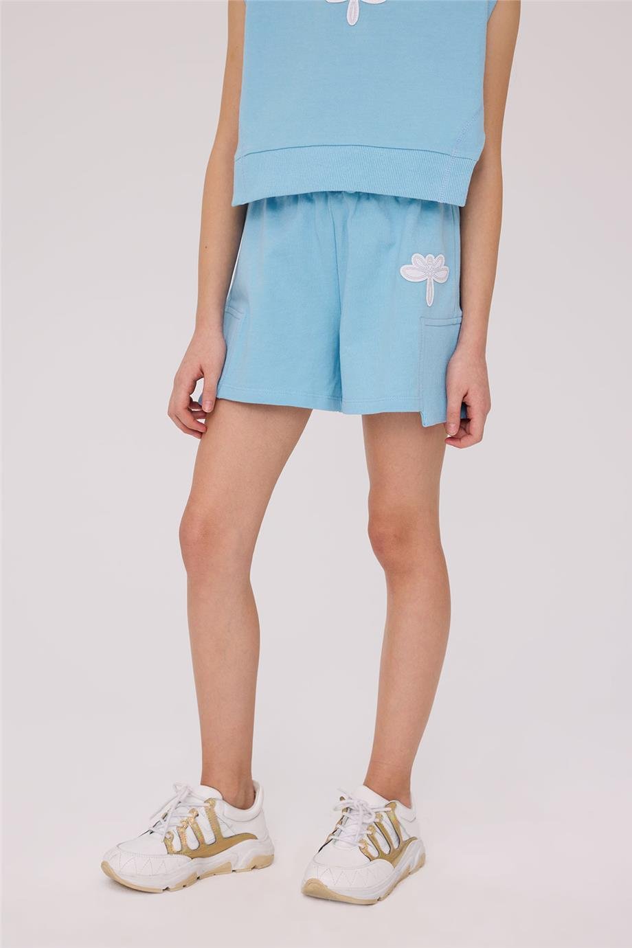 Tyess Girl Blue ShortsTyess Girl Blue Shorts