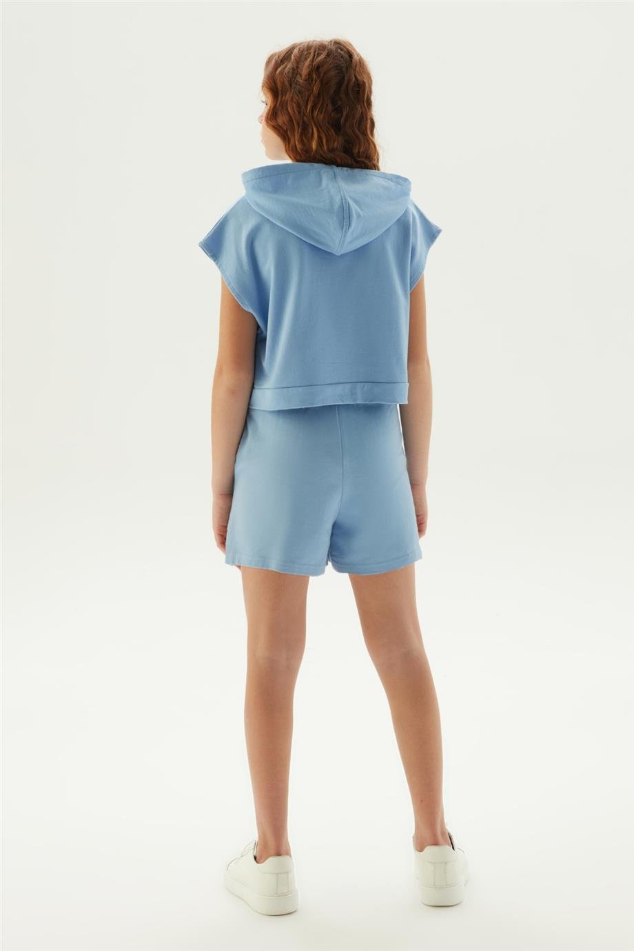 Tyess Kız Çocuk Mavi Yelek