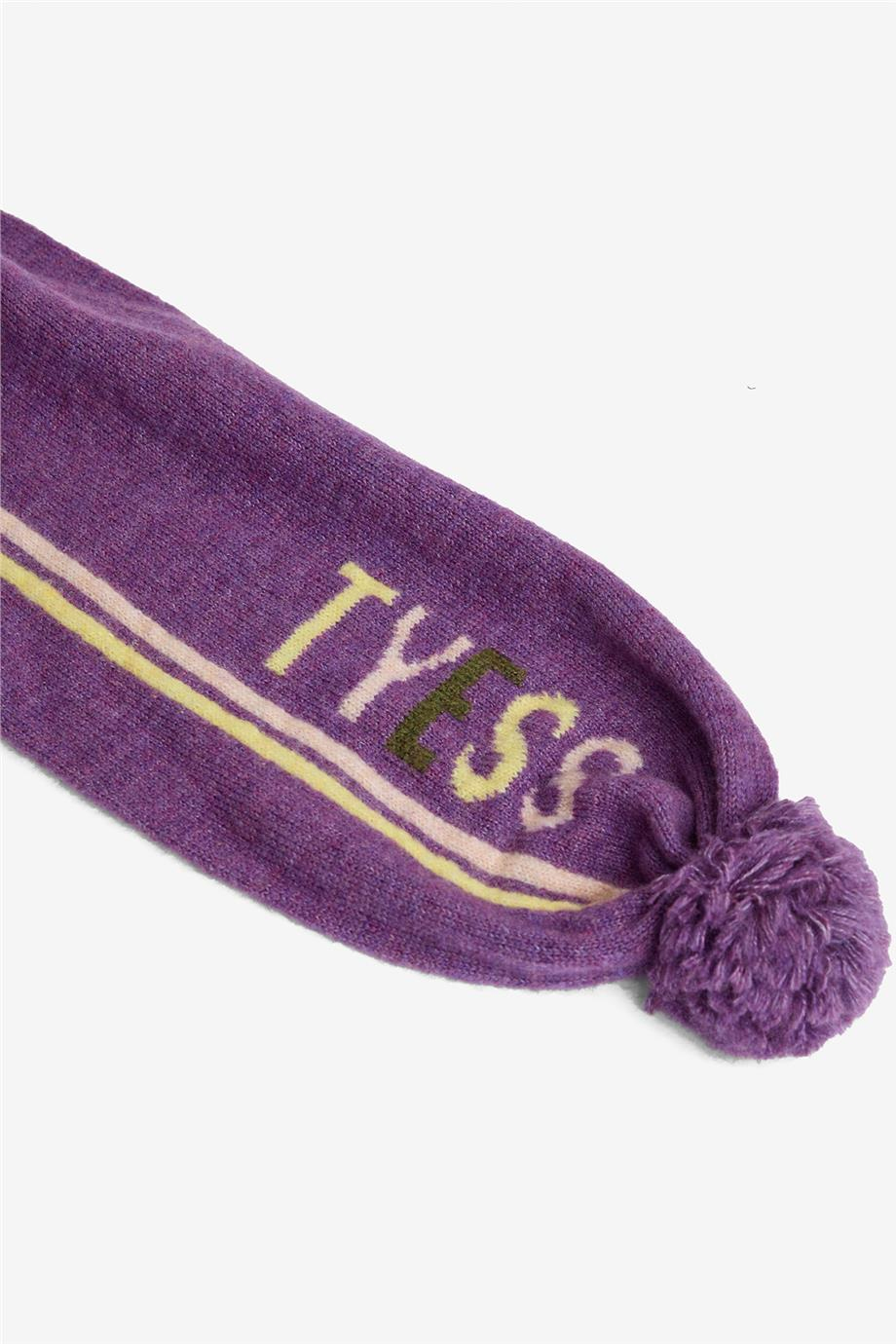 Tyess Kız Çocuk Mor Atkı Bere TakımTyess Kız Çocuk Mor Atkı Bere Takım