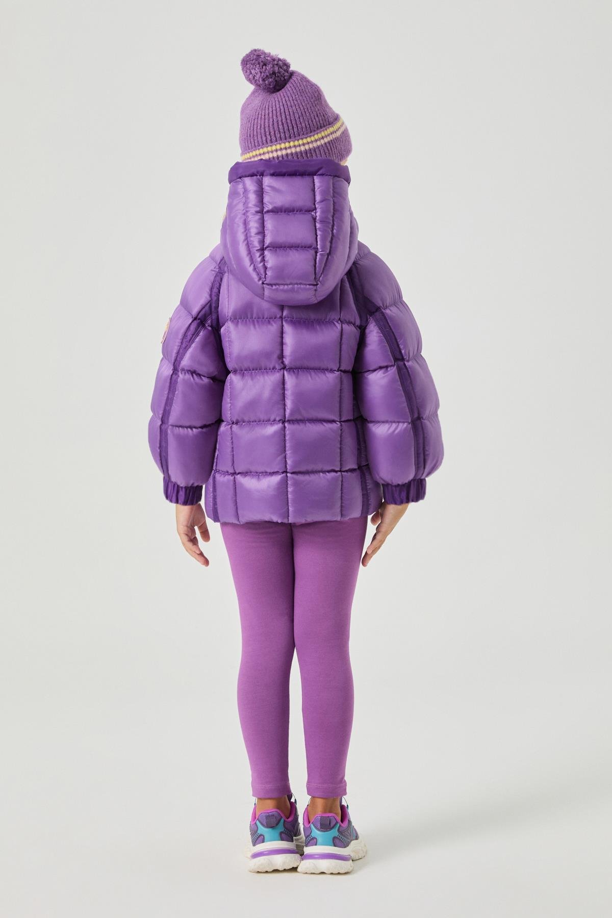 Tyess Girl Purple CoatTyess Girl Purple Coat