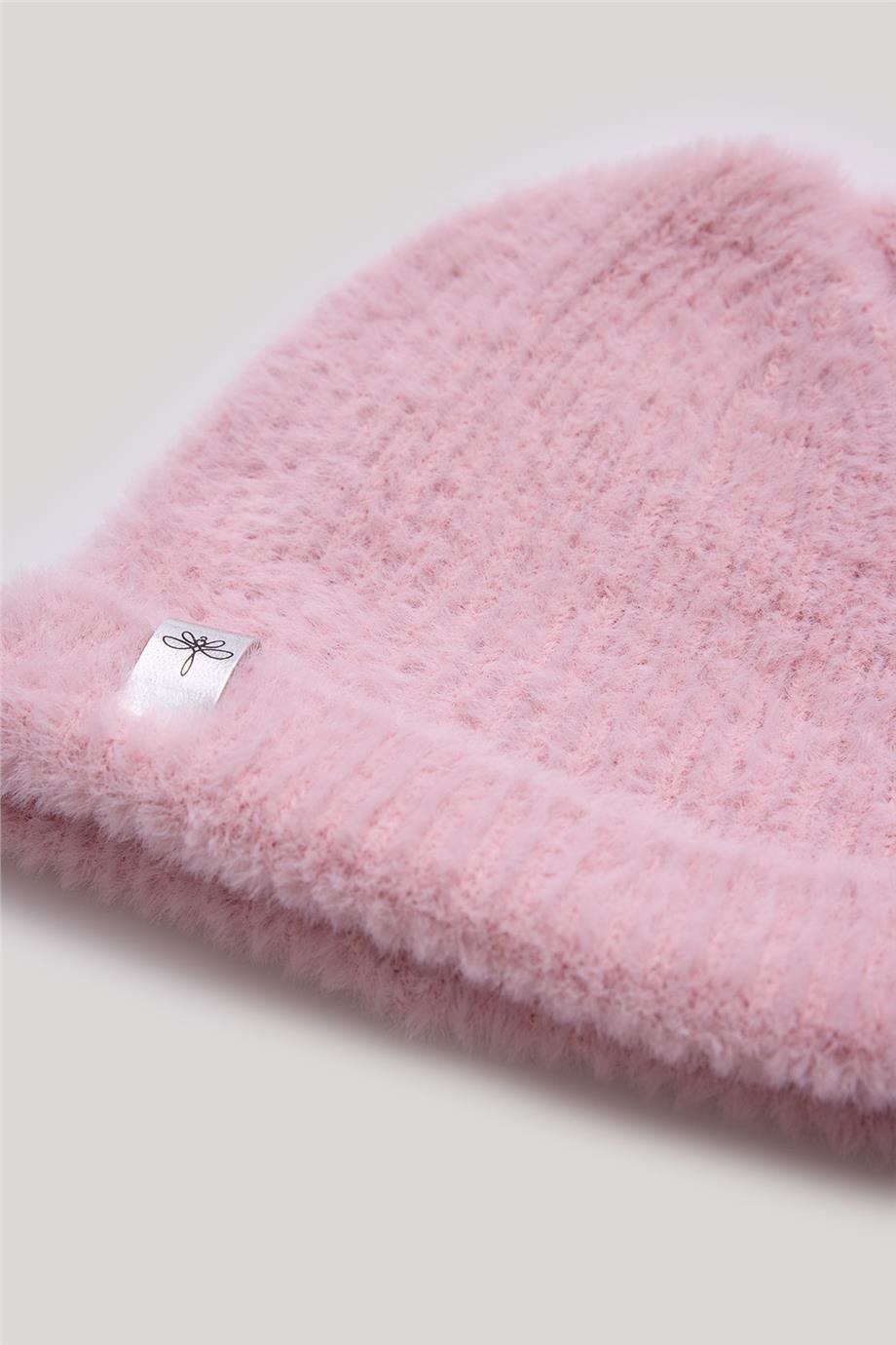 Tyess Kız Çocuk Pembe Bere