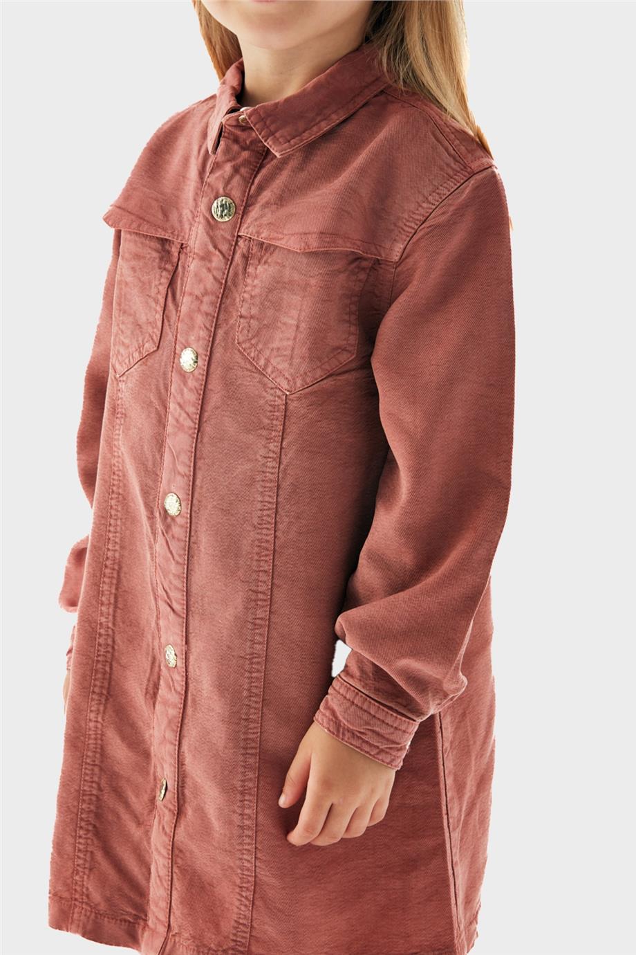 Tyess Kız Çocuk Pembe Elbise