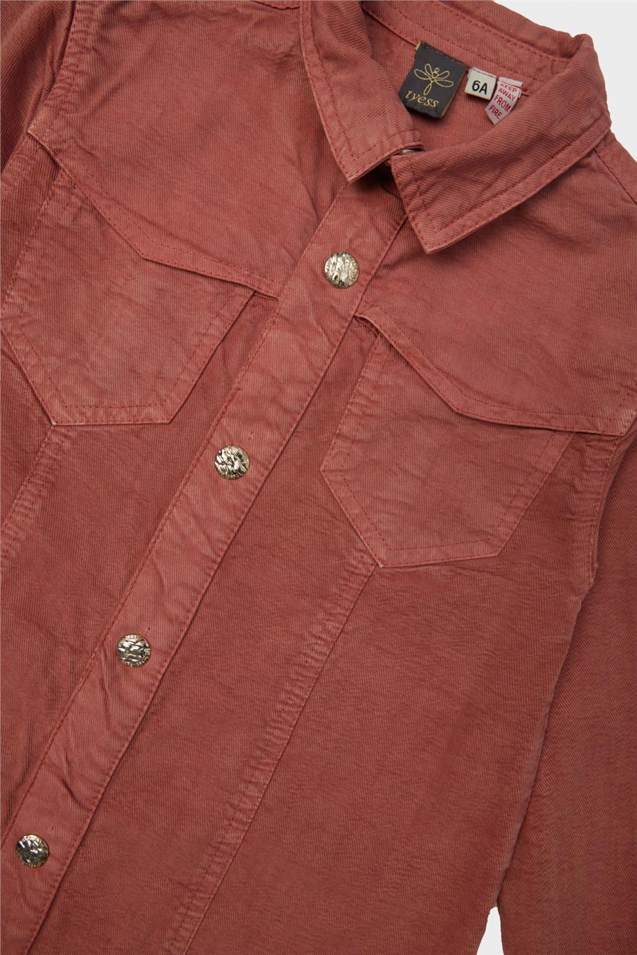 Tyess Kız Çocuk Pembe Elbise