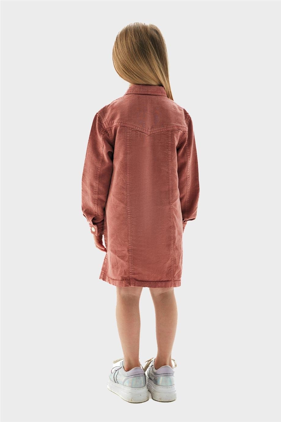 Tyess Kız Çocuk Pembe Elbise