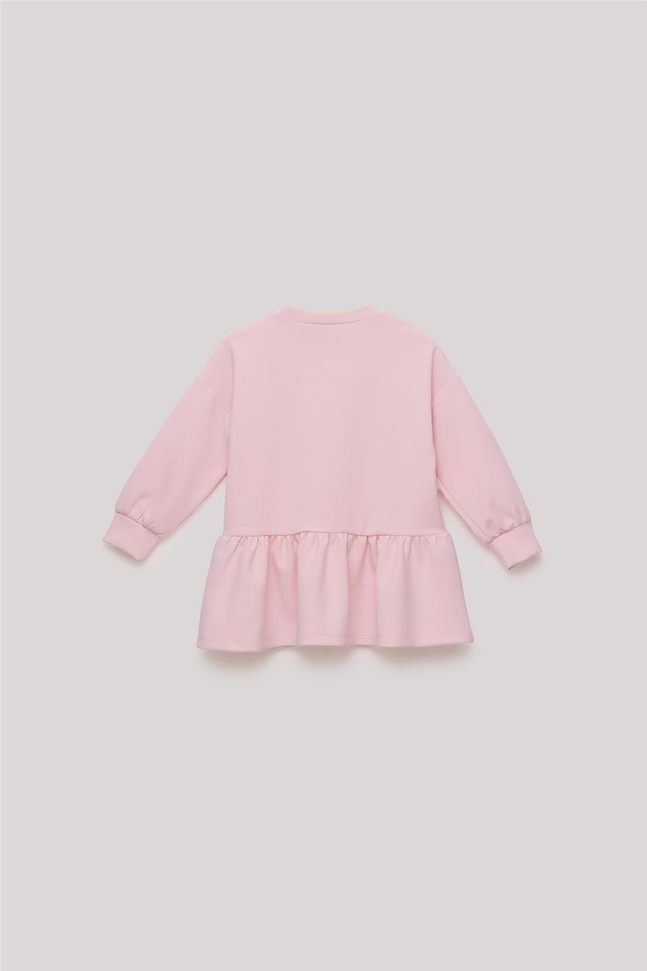 Tyess Kız Çocuk Pembe Elbise