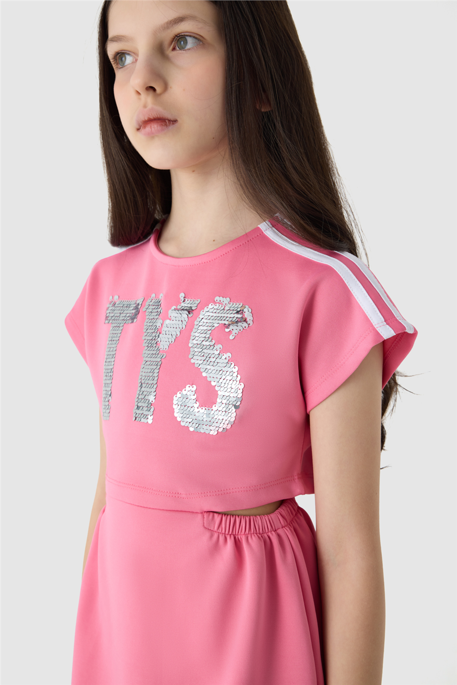 Tyess Kız Çocuk Pembe ElbiseTyess Kız Çocuk Pembe Elbise