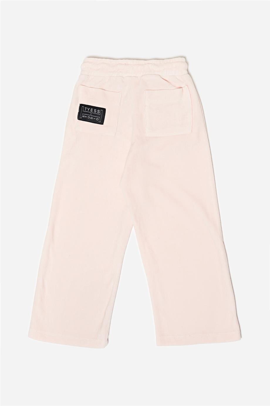 Tyess Kız Çocuk Pembe Eşofman Altı