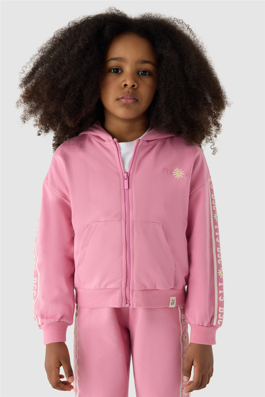 Tyess Kız Çocuk Pembe Eşofman TakımTyess Kız Çocuk Pembe Eşofman Takım