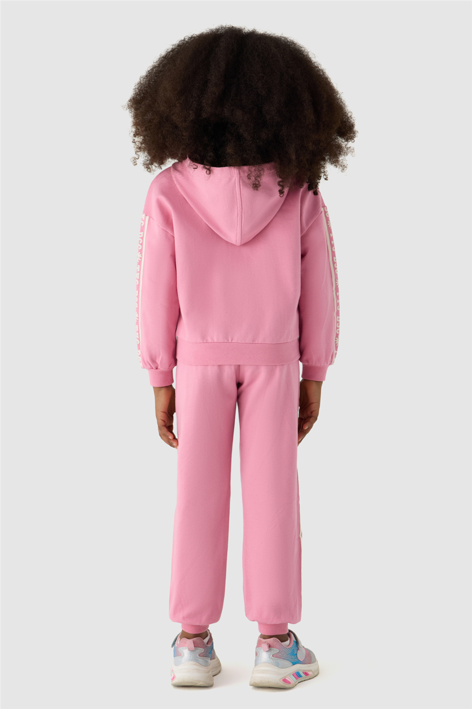 Tyess Kız Çocuk Pembe Eşofman TakımTyess Kız Çocuk Pembe Eşofman Takım