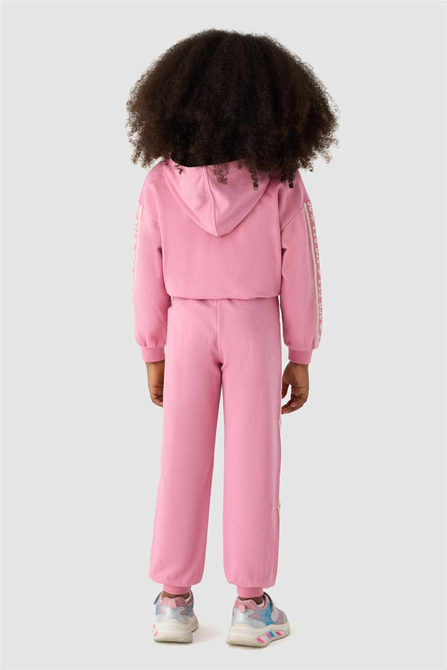 Tyess Kız Çocuk Pembe Eşofman TakımTyess Kız Çocuk Pembe Eşofman Takım