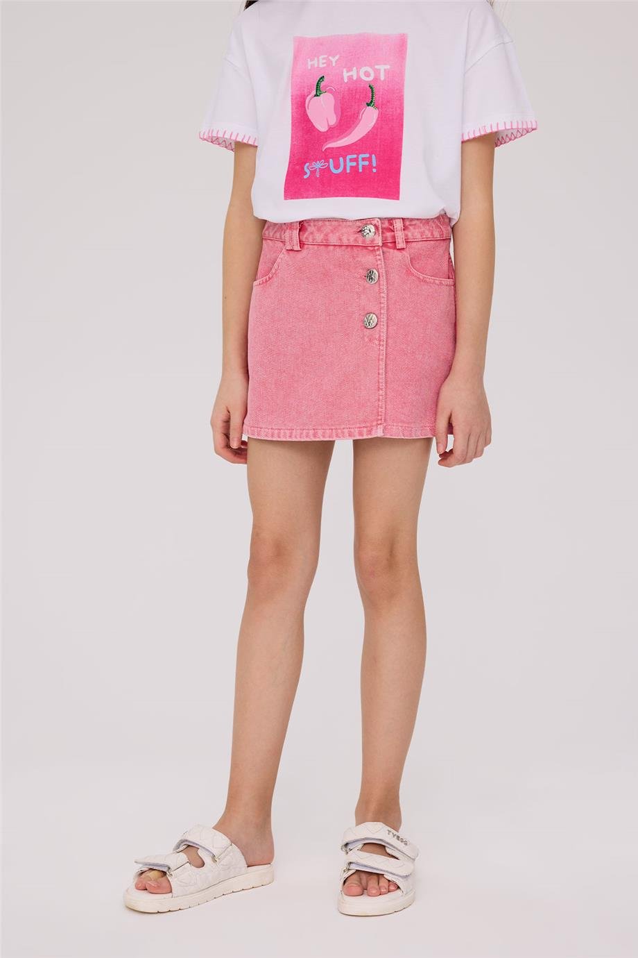 Tyess Kız Çocuk PEMBE EtekTyess Kız Çocuk PEMBE Etek