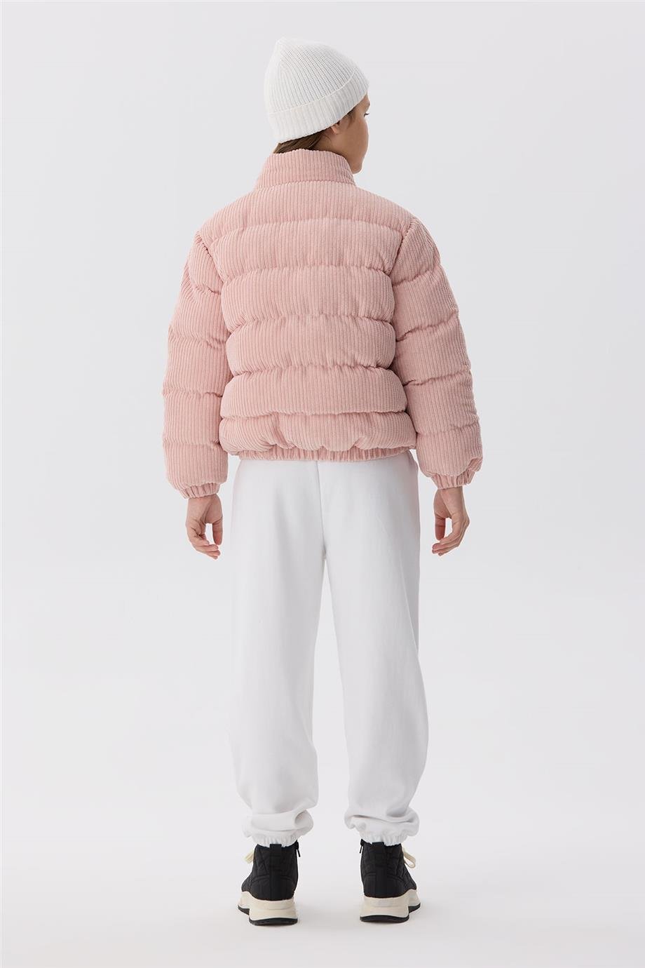 Tyess Kız Çocuk Pembe Mont