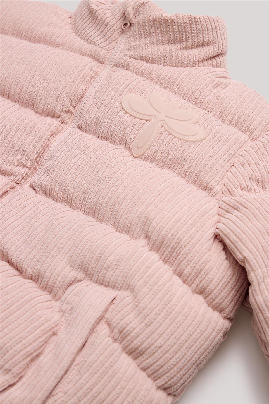 Tyess Kız Çocuk Pembe Mont