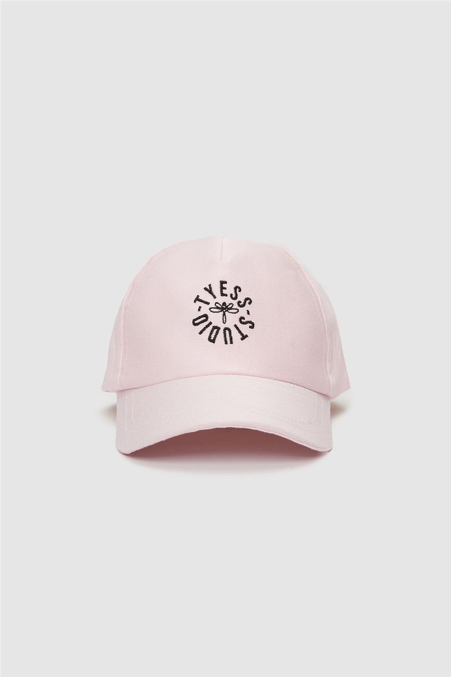 Tyess Kız Çocuk Pembe Şapka