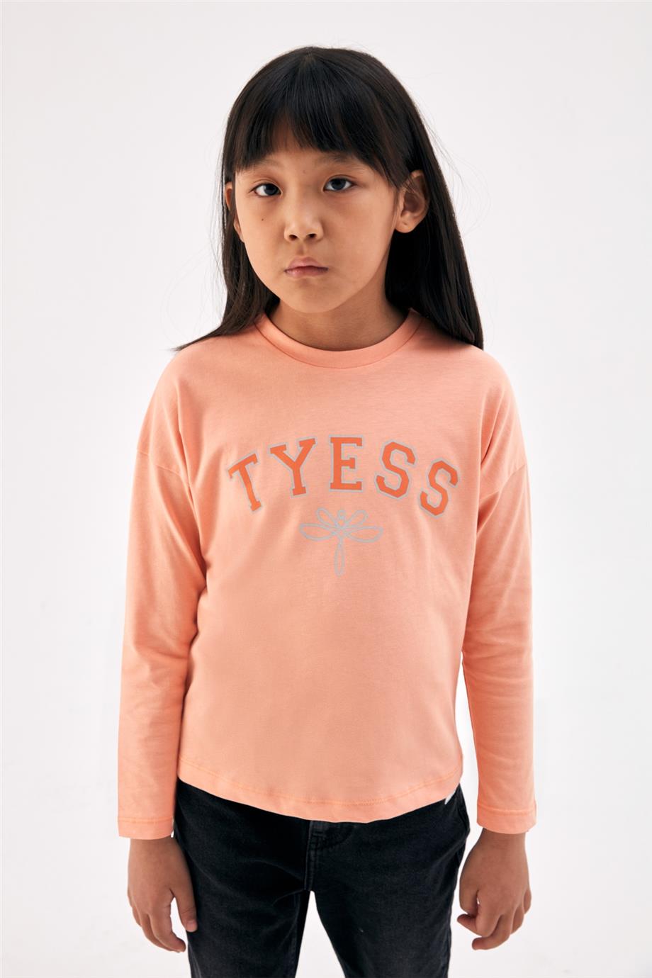 Tyess Kız Çocuk Pembe T-Shirt