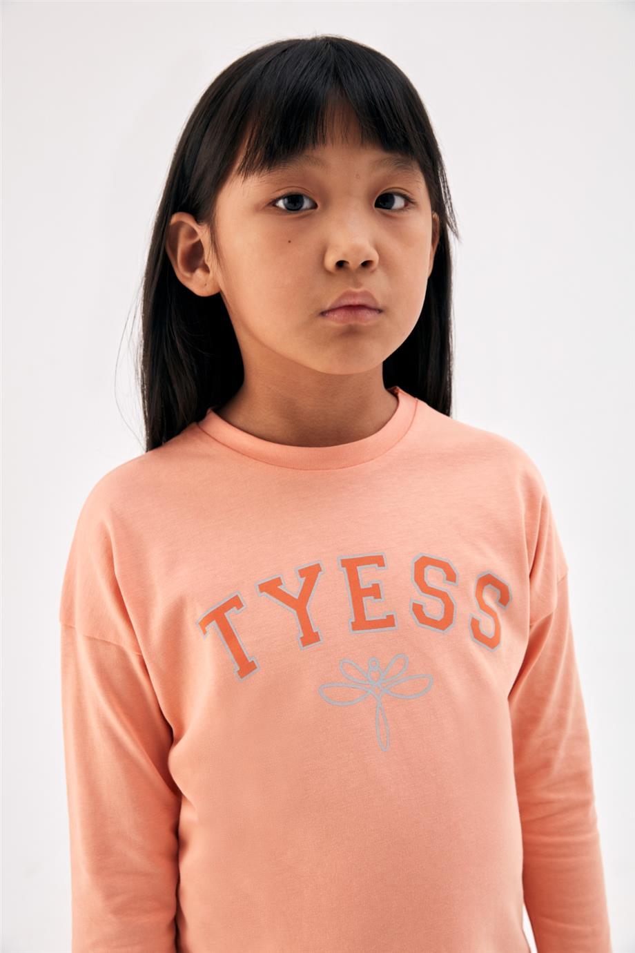 Tyess Kız Çocuk Pembe T-Shirt