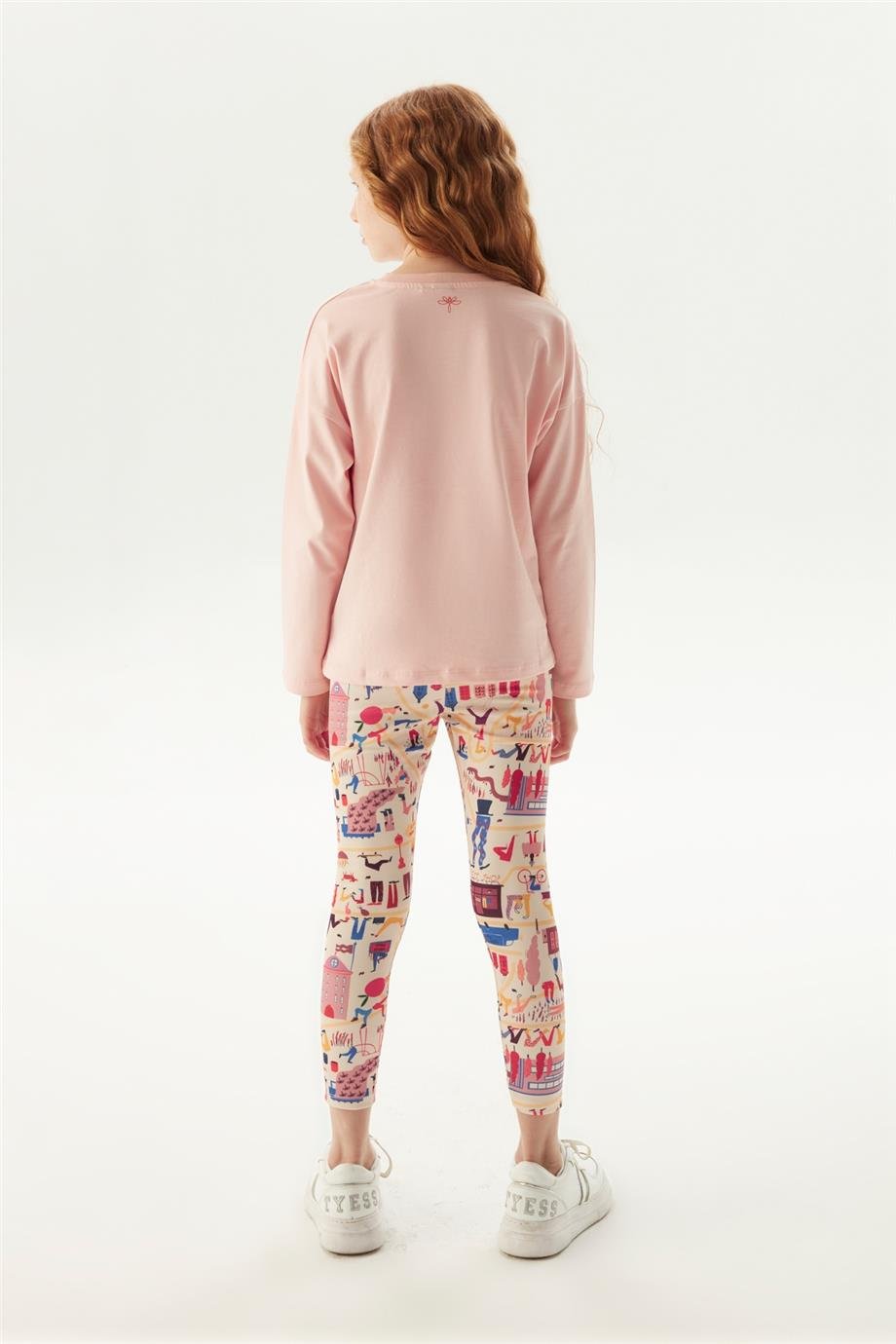 Tyess Kız Çocuk Pembe T-Shirt