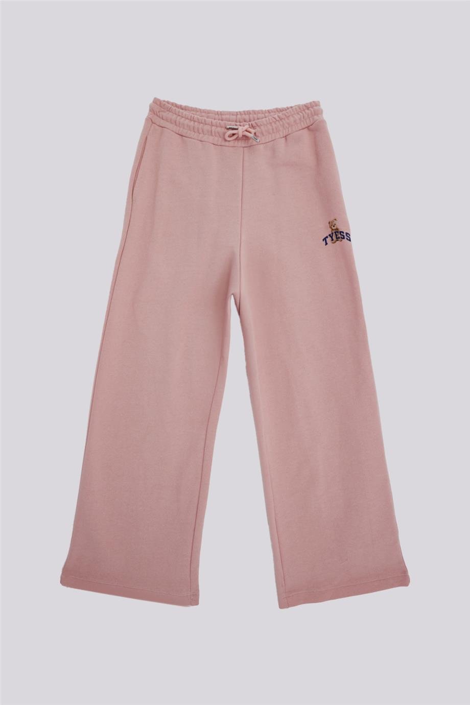 Tyess Kız Çocuk Pudra Eşofman AltıTyess Kız Çocuk Pudra Eşofman Altı