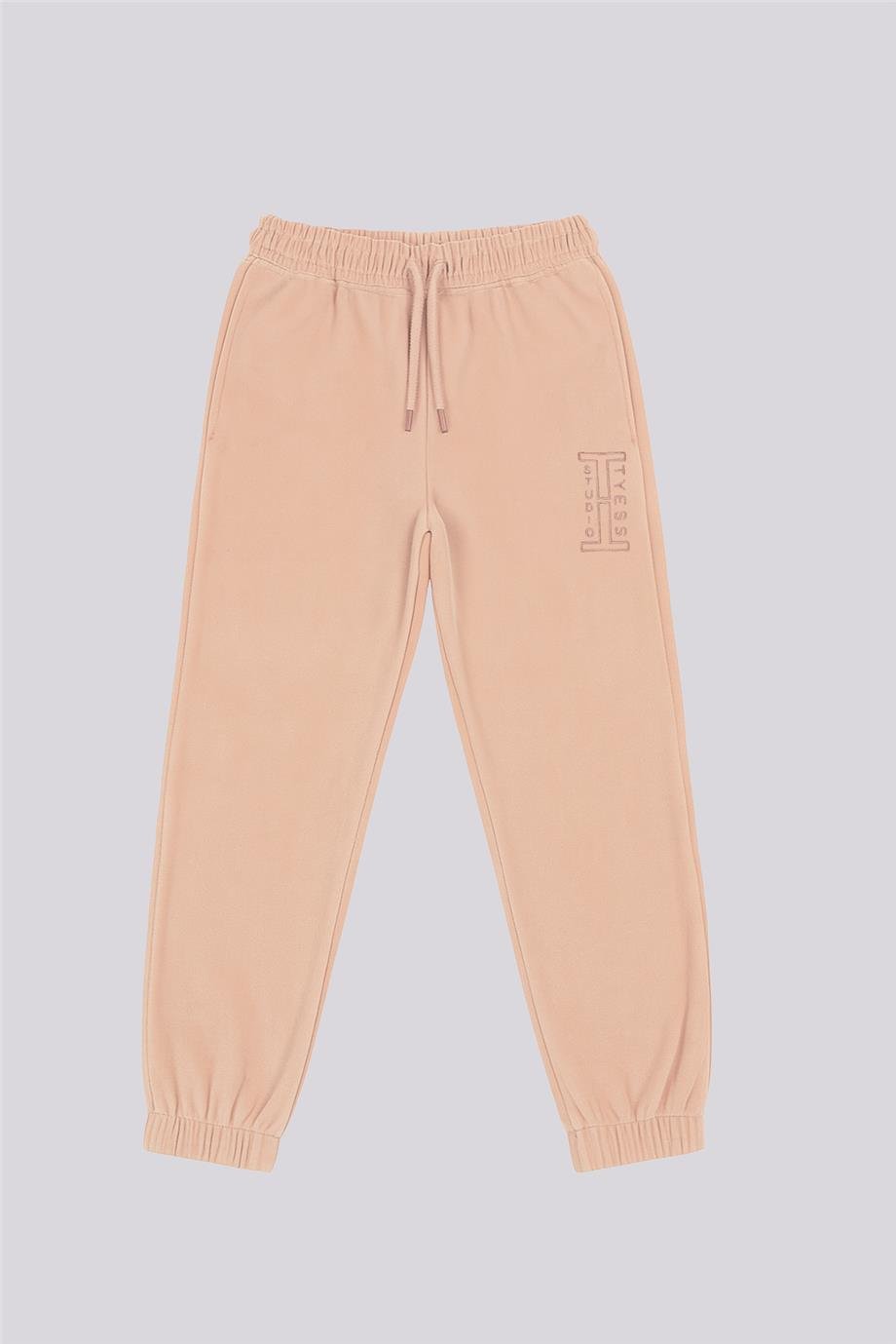 Tyess Kız Çocuk Pudra Eşofman AltıTyess Kız Çocuk Pudra Eşofman Altı