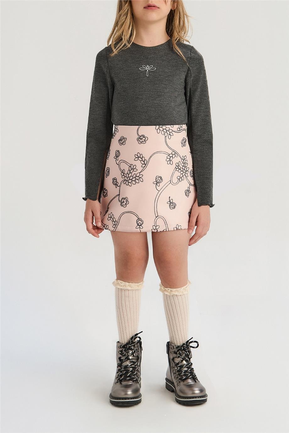 Tyess Kız Çocuk Pudra EtekTyess Kız Çocuk Pudra Etek