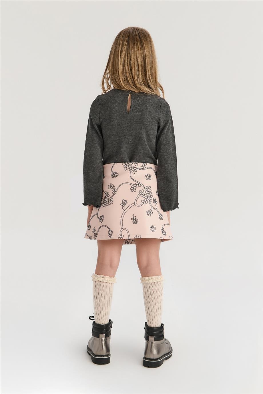 Tyess Kız Çocuk Pudra EtekTyess Kız Çocuk Pudra Etek