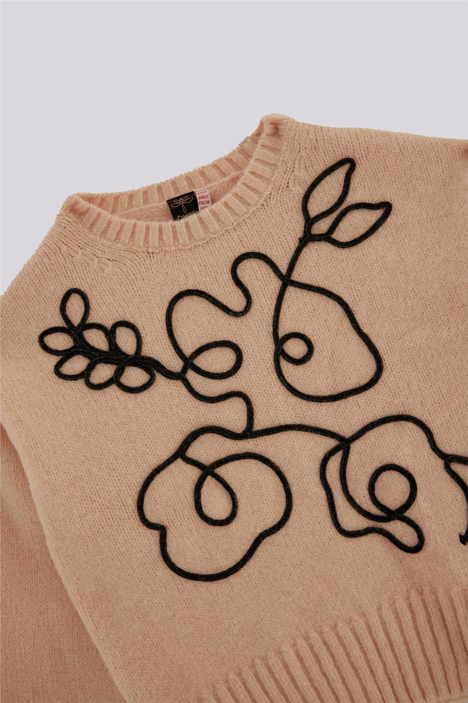 Tyess Girl Powder SweaterTyess Girl Powder Sweater