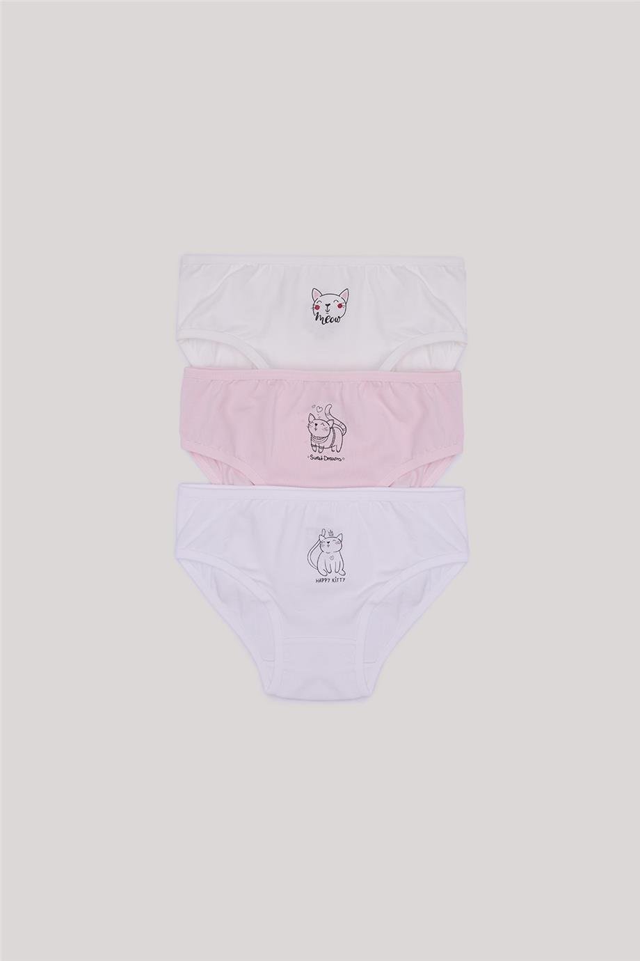 Tyess Kız Çocuk Renkli İç Çamaşır